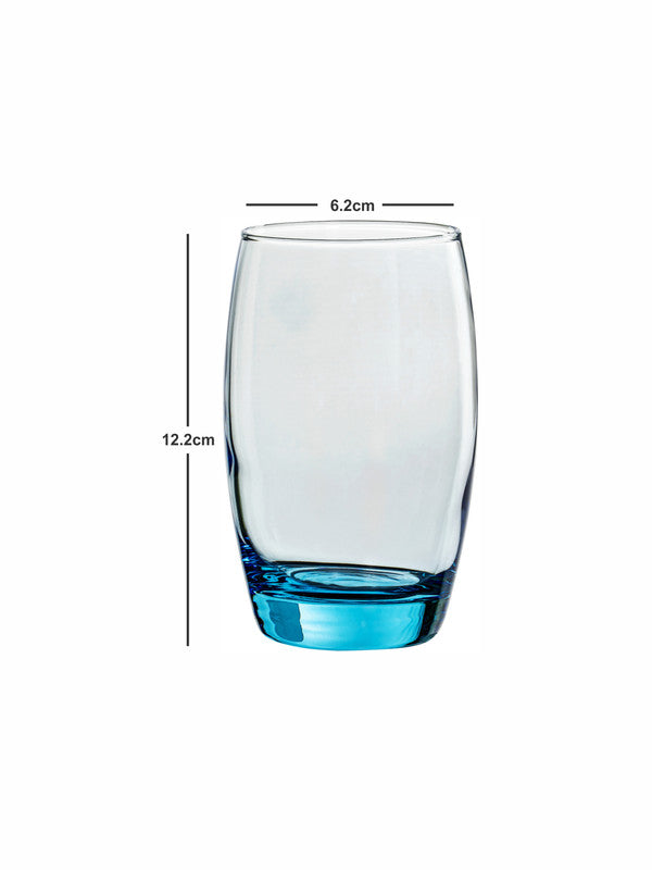 Color Glass Tumbler Set of 6pcs