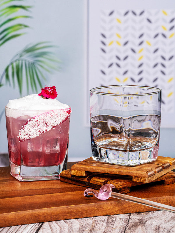 Clear Glass Tumbler Set of 6pcs