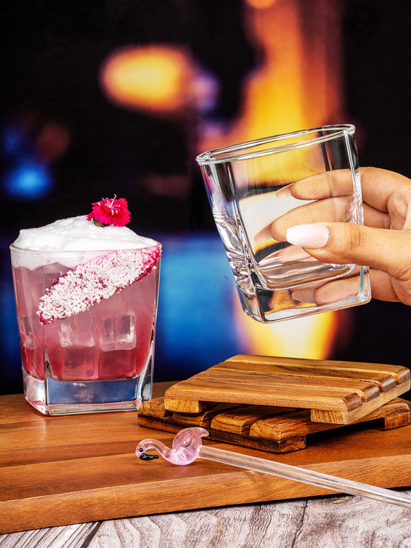 Clear Glass Tumbler Set of 6pcs