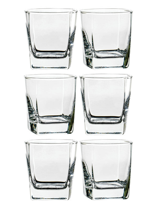 Clear Glass Tumbler Set of 6pcs