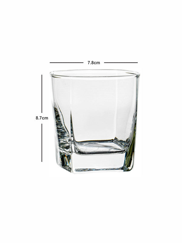 Clear Glass Tumbler Set of 6pcs
