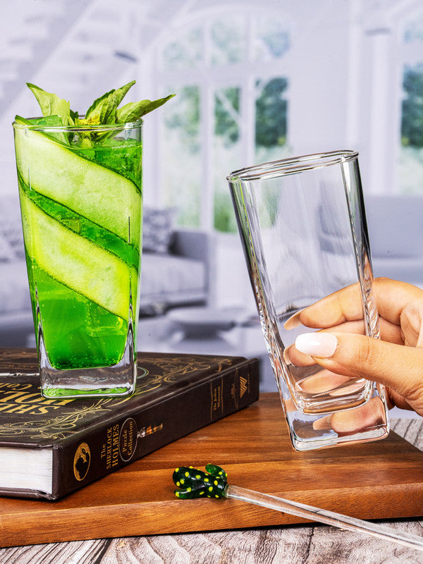 Clear Glass Tumbler Set of 6pcs