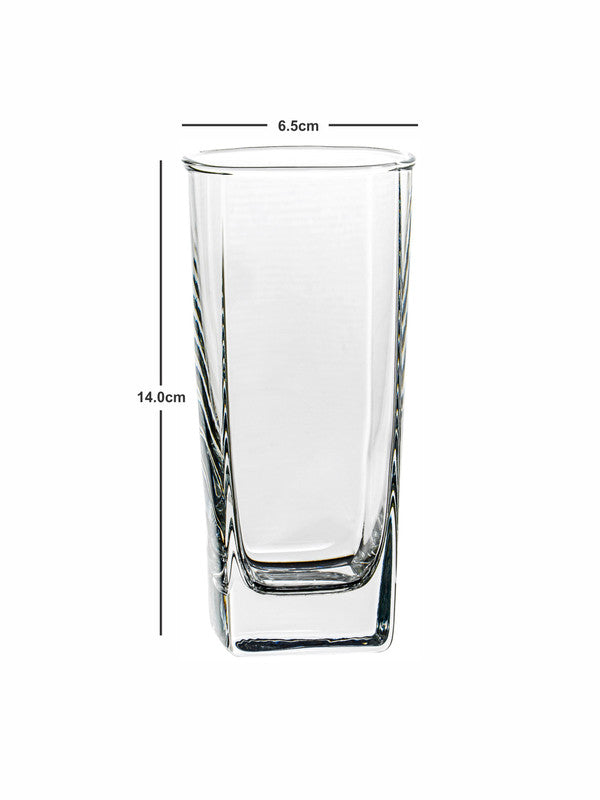 Clear Glass Tumbler Set of 6pcs