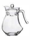 Clear Glass Water Jug with Lid