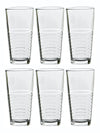 Clear Glass Tumbler Set of 6pcs