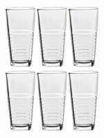 Clear Glass Tumbler Set of 6pcs