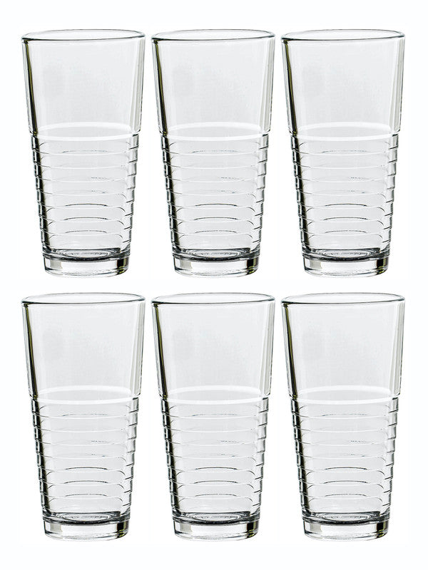 Clear Glass Tumbler Set of 6pcs