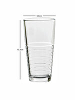 Clear Glass Tumbler Set of 6pcs