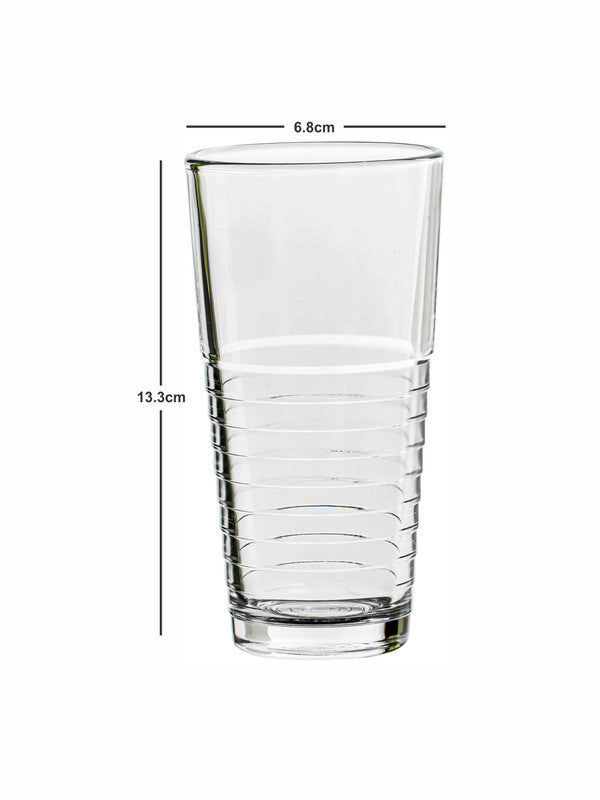 Clear Glass Tumbler Set of 6pcs