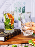 Clear Glass Tumbler Set of 6pcs