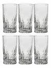 Clear Glass Tumbler Set of 6pcs
