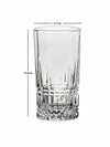 Clear Glass Tumbler Set of 6pcs