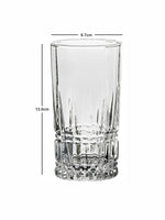 Clear Glass Tumbler Set of 6pcs