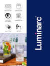 Clear Glass Tumbler Set of 6pcs
