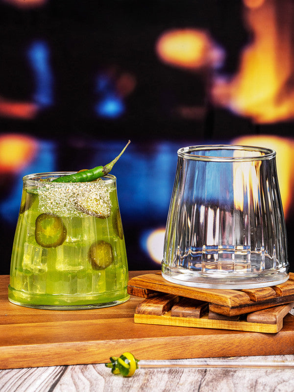 Clear Glass Tumbler Set of 6pcs
