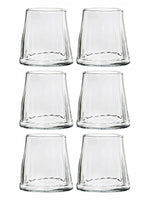 Clear Glass Tumbler Set of 6pcs