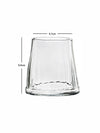 Clear Glass Tumbler Set of 6pcs