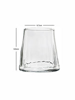 Clear Glass Tumbler Set of 6pcs