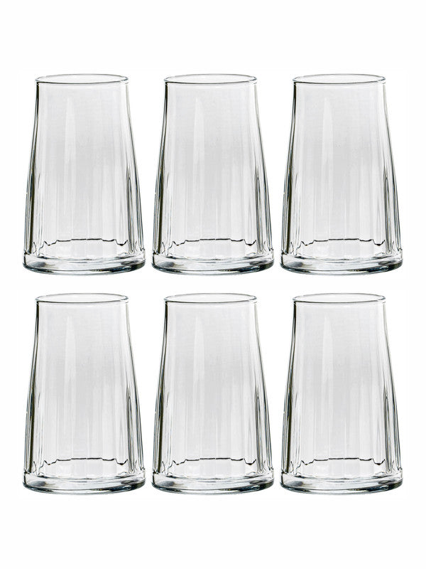 Clear Glass Tumbler Set of 6pcs