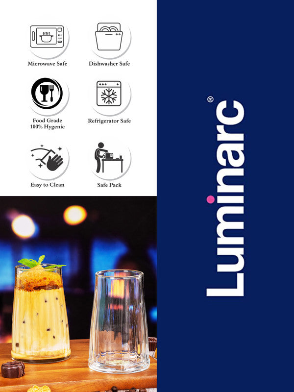 Clear Glass Tumbler Set of 6pcs