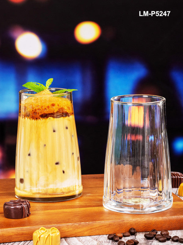 Clear Glass Tumbler Set of 6pcs