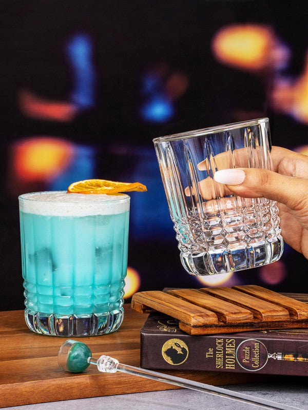 Clear Glass Tumbler Set of 6pcs