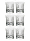 Clear Glass Tumbler Set of 6pcs