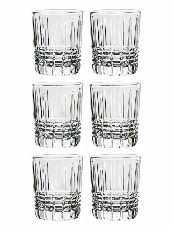 Clear Glass Tumbler Set of 6pcs