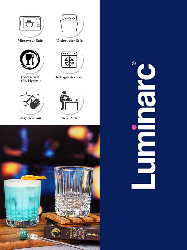 Clear Glass Tumbler Set of 6pcs