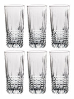 Clear Glass Tumbler Set of 6pcs