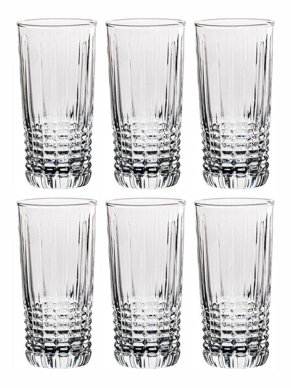 Clear Glass Tumbler Set of 6pcs