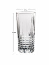 Clear Glass Tumbler Set of 6pcs