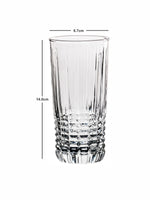 Clear Glass Tumbler Set of 6pcs