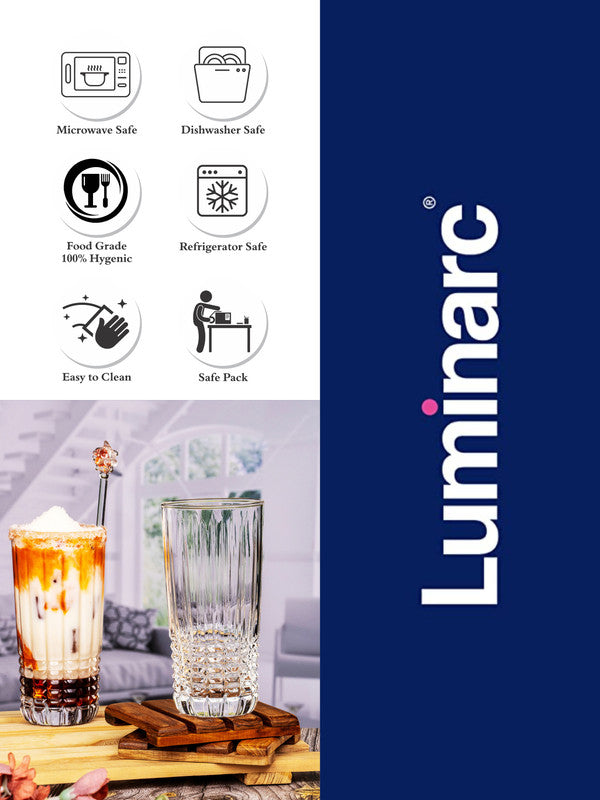 Clear Glass Tumbler Set of 6pcs