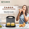 FRANKE ELECTRIC SANDWICH TOASTER GRILL FSTG 750 BK