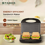 FRANKE ELECTRIC SANDWICH TOASTER GRILL FSTG 750 BK