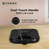 FRANKE ELECTRIC SANDWICH TOASTER GRILL FSTG 750 BK