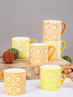 Ceramics Tea/Coffee Mug Set of 6pcs
