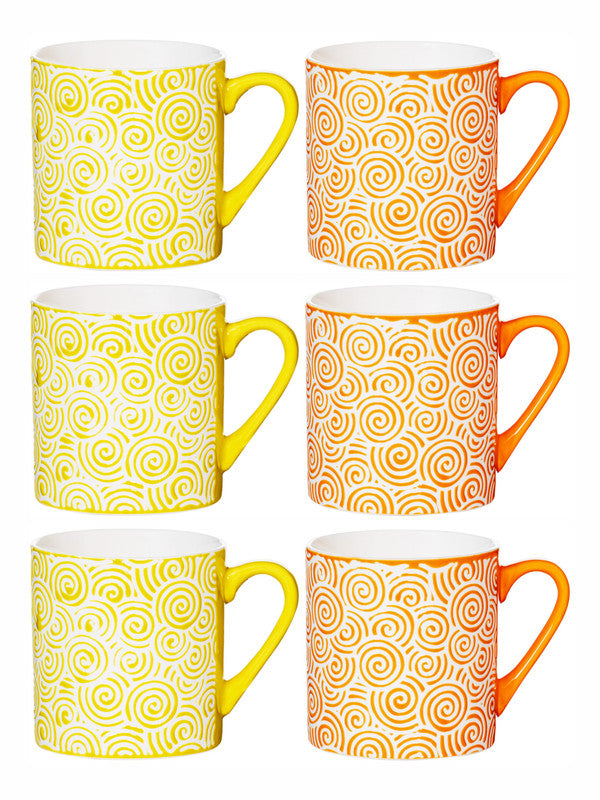 Ceramics Tea/Coffee Mug Set of 6pcs