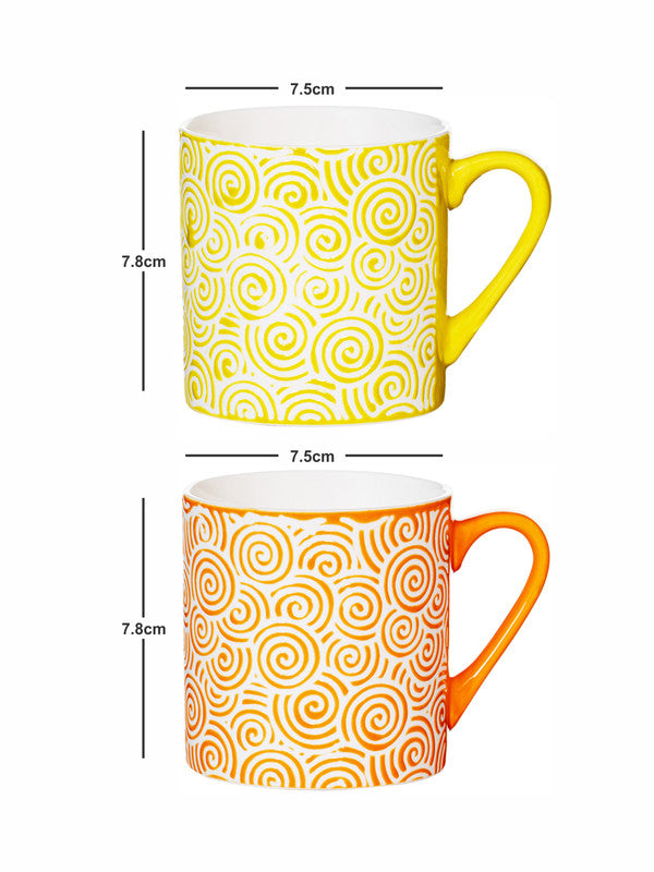 Ceramics Tea/Coffee Mug Set of 6pcs