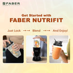 FRANKE SPORTZ BLENDER FSB 2 IN 1 NUTRIFIT NERO 131.0714.895