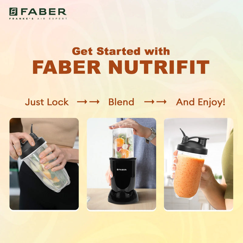 FRANKE SPORTZ BLENDER FSB 2 IN 1 NUTRIFIT NERO 131.0714.895