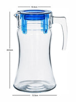 Water Server Glass Jug with Lid