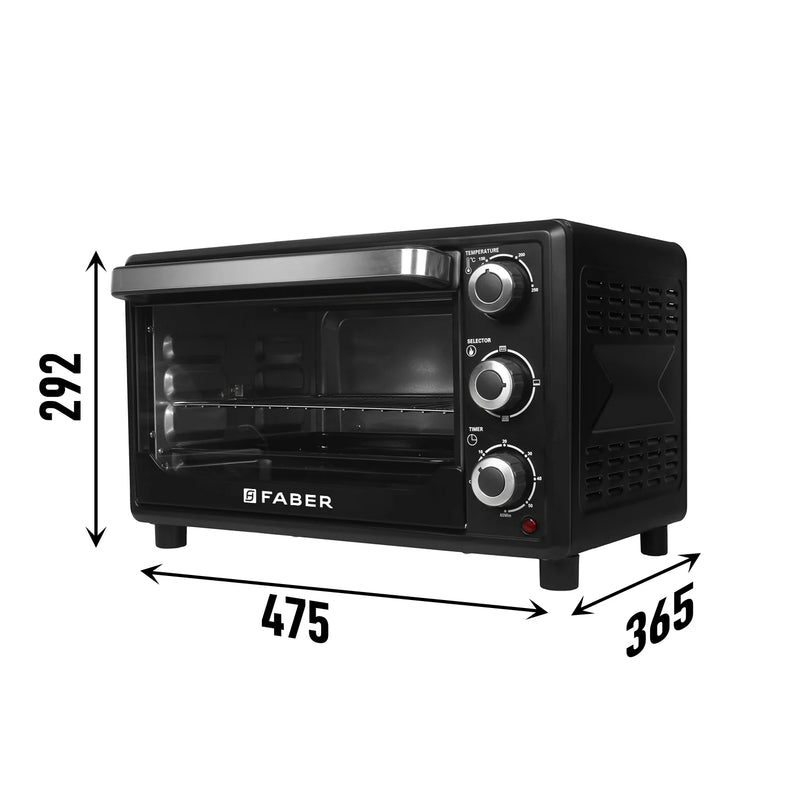 FRANKE OVEN TOASTER GRILL FOTG BK 24L