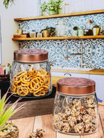 Glass jar