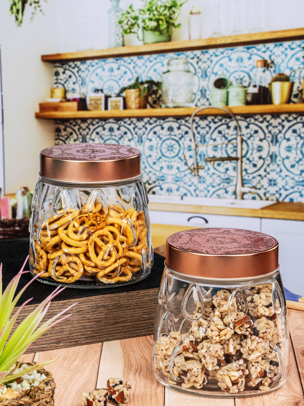 Glass jar