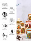 Ceramics Azurro Tea Set of 7pcs
