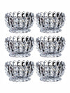 Clear Glass Stella Bowl Set of 6pcs
