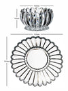 Clear Glass Eva Serving Set of 12pcs
