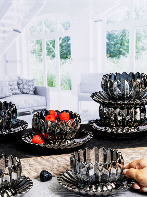 Color Glass Eva Serving Set of 12pcs